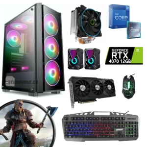 CPU Gamer i7 12th 12700KF, Grafica Rtx 4070 12GB, Ram 32Gb, SSD 1TB