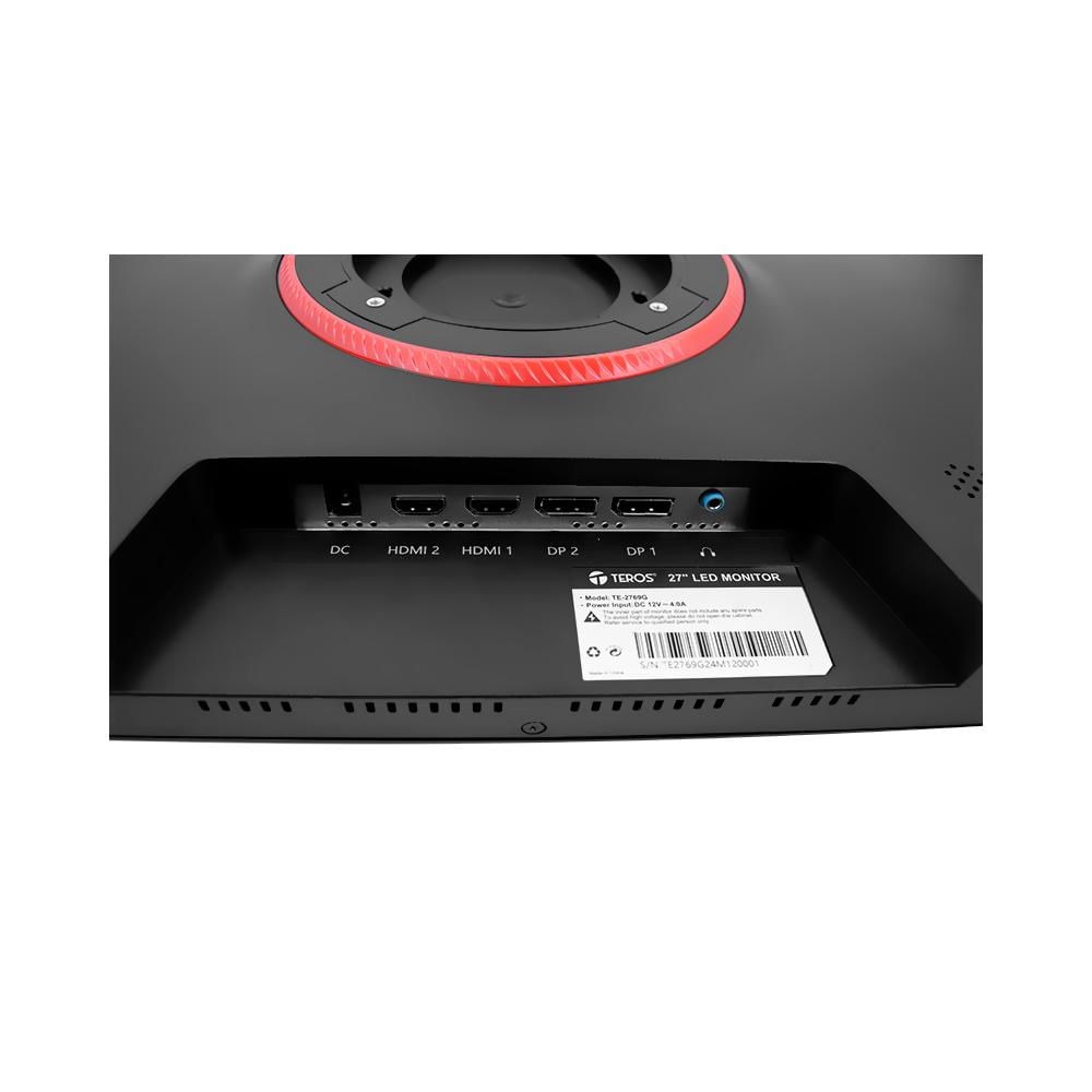MONITOR GAMING PLANO TEROS TE-2769G, 27″ QHD IPS FLAT, 180 Hz, 1ms, HDMI, DP, Audio - Imagen 6