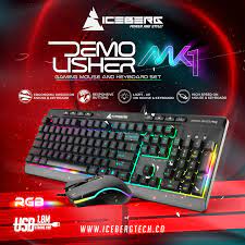 Combo Iceberg DEMOLISHER MK1 Teclado y Mouse RGB