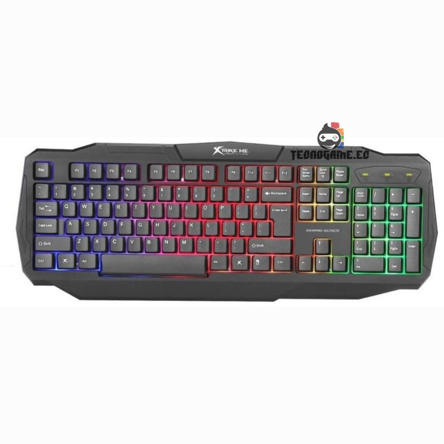 Teclado Gamer Multimedia RGB – Xtrike Me KB-509 - Imagen 2