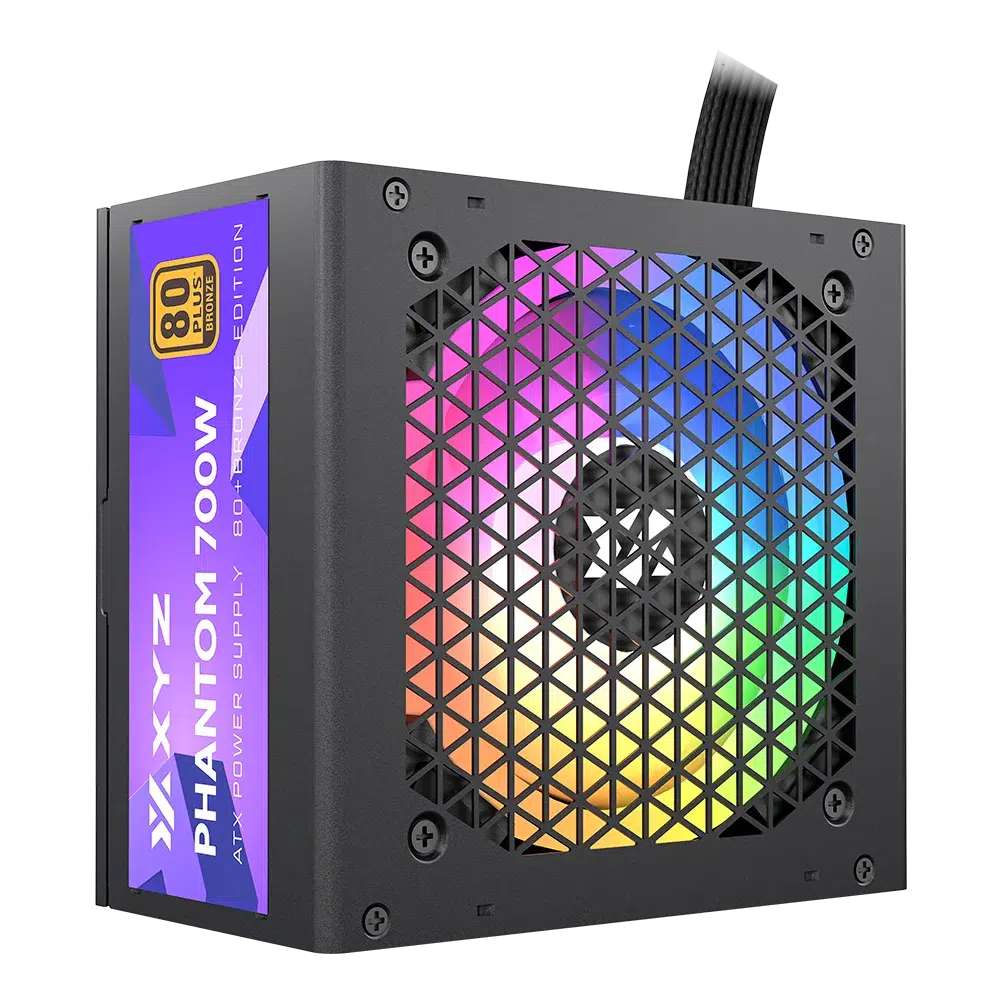 FUENTE XYZ PHANTOM 700W 80 PLUS BRONCE - Imagen 4